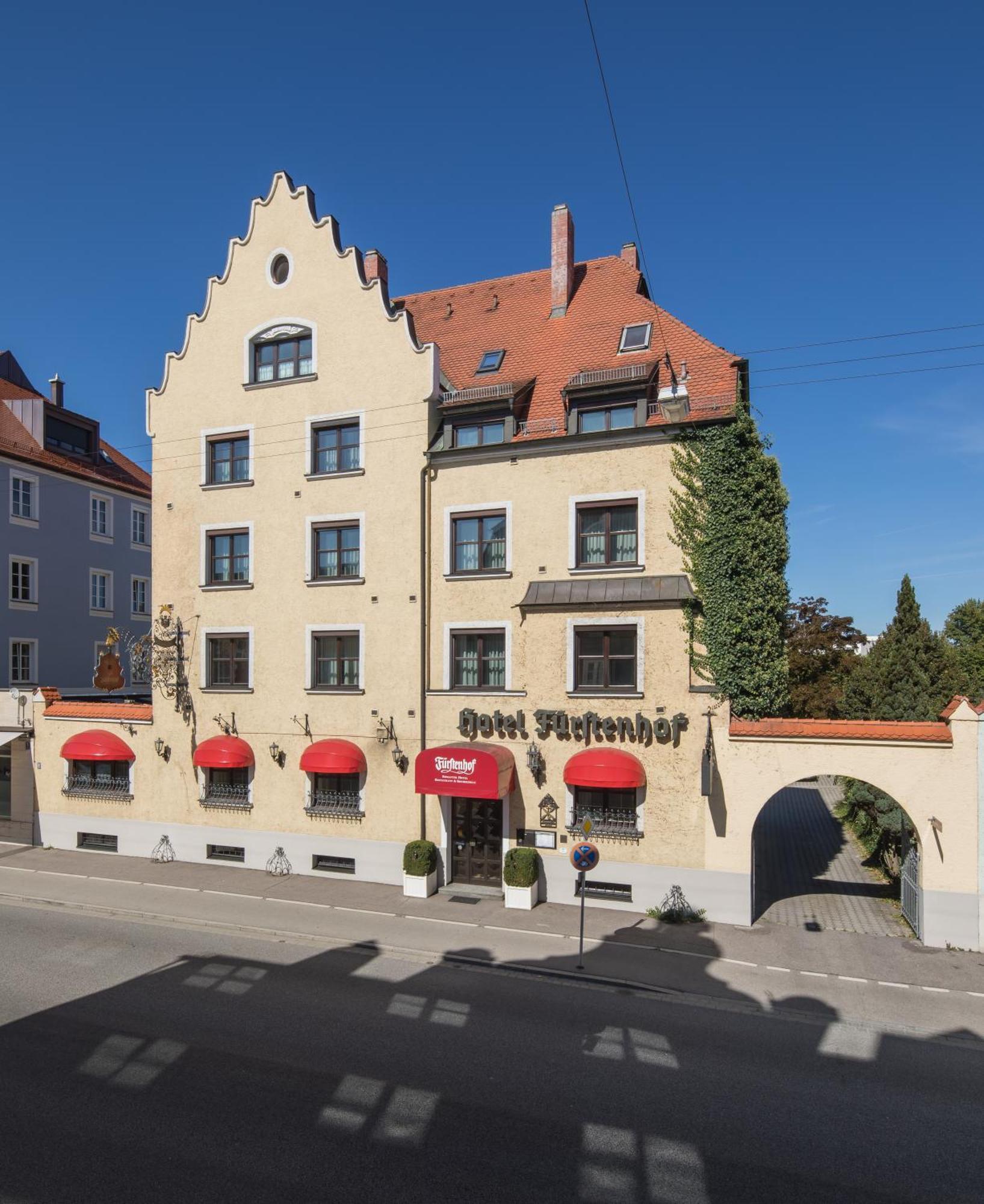 Romantik Hotel Fuerstenhof Landshut Eksteriør billede