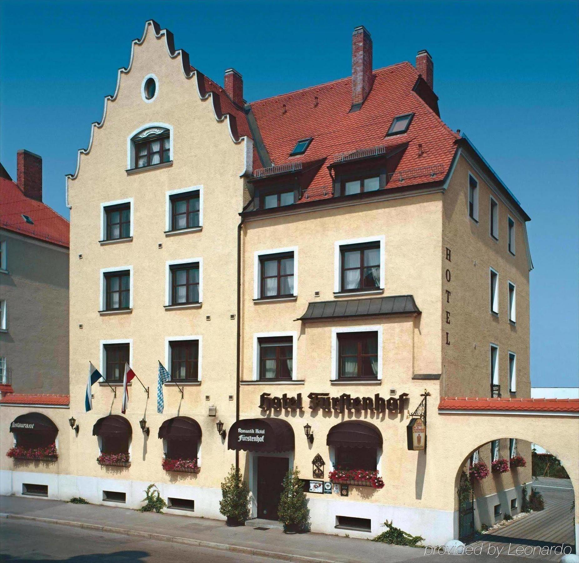 Romantik Hotel Fuerstenhof Landshut Eksteriør billede