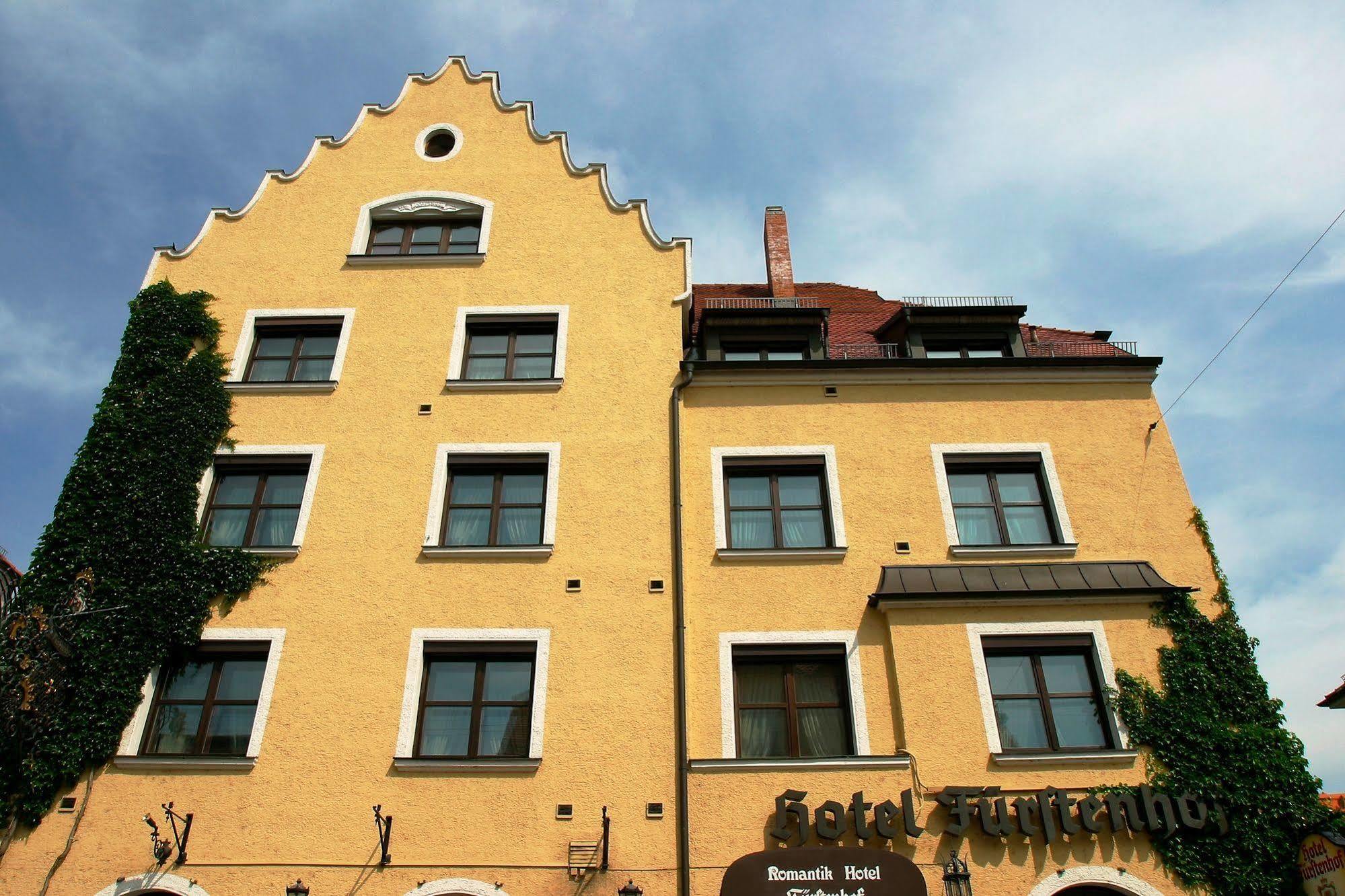 Romantik Hotel Fuerstenhof Landshut Eksteriør billede